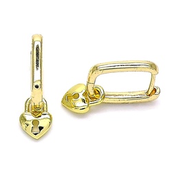 [141662] Heart GF Earring