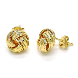 [031712] Knot GF Earring