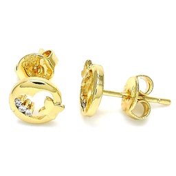 [128529] Heart GF Earring