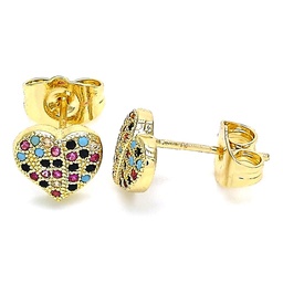 [135774] Heart GF Earring