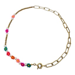 [10132] Flower Necklace