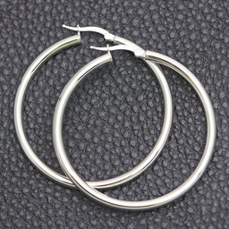 [147841] 925 Silver Hoop