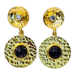 [100100BR] Brass Earrings