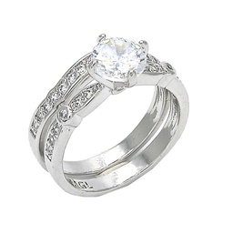 [123586] GF Bride Rings 8"