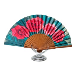 [233320FL] Peral Roses Hand Fans