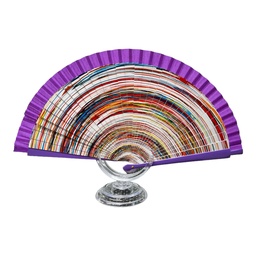 [321018VL] Spiral Hand Fans