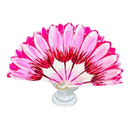 [906624RS] Tulip Hand Fans