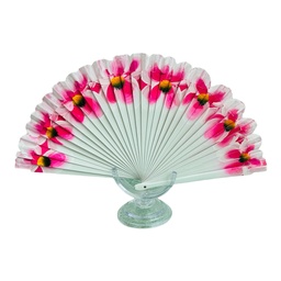 [750124BL] Flower Hand Fans