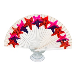 [877720RS] Starfish Hand Fans
