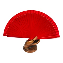 [600410RJ] Solid Hand Fans7.5"