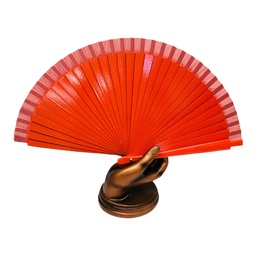 [600410AN] Solid Hand Fans 7.5"