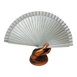 [600410PL] Solid Hand Fans 7.5"
